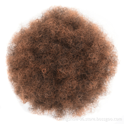 wholesale high puff synthetic afro chignon hair piece hair bun hair wigs